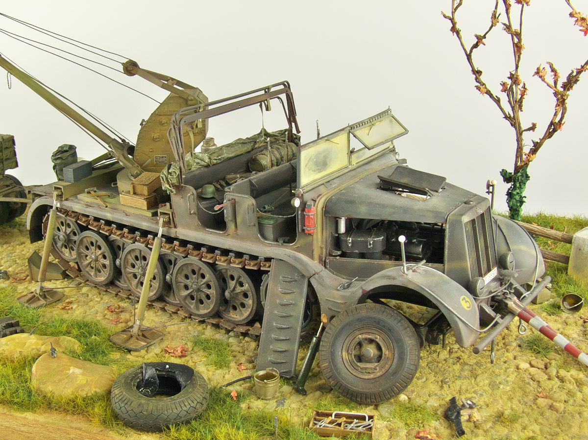 Ebbro - Sd. Kfz.9 Famo 1/35ème - Accessoire Maquette - Accessoires