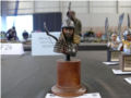 Model-making bust of Mongolian archer - photo no 1.