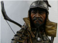 Model-making bust of Mongolian archer - photo no 4.