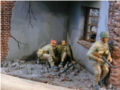 he diorama entitled Ambush presents a scene from World War II, photo no 6