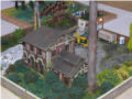 Diorama with a model of the brewery. The work titled And after a Beer - photo no 4.