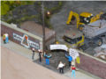 Diorama with a model of the brewery. The work titled And after a Beer - photo no 6.