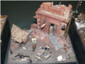 Link to photos of a diorama titled Checkmate