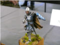 A figure of a knight in chain mail and with elements of plate armor - photo no 1.