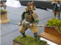 Link to photos of a figurine of a heavily armored samurai