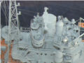 A cardboard model of the Japanese Nisshin warship, version with submarines - photo no 5.