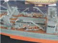 A cardboard model of the Japanese Nisshin warship, version with submarines - photo no 8.