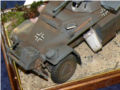 A cardboard model of the German Sd.Kfz.222 armored vehicle - photo no 3.