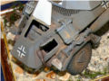 A cardboard model of the German Sd.Kfz.222 armored vehicle - photo no 5.