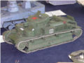 A cardboard model of the Soviet T-28 tank - photo no 2.