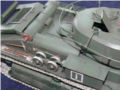 A cardboard model of the Soviet T-28 tank - photo no 7.