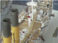 A cardboard model of the Russian protected cruiser from the beginning of the 20th century - photo no 13.