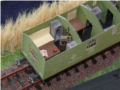 A paper model of a utility carriage made in H0 scale - photo no 4.