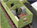 A paper model of a utility carriage made in H0 scale - photo no 6.