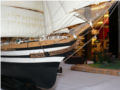 A plastic model of the Italian Amerigo Vespucci school sailing ship - photo no 4.