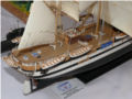 A plastic model of the Italian Amerigo Vespucci school sailing ship - photo no 10.