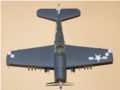 A plastic model of the Grumman F6F Hellcat aircraft - photo no 5.