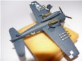 A plastic model of the Grumman F6F Hellcat aircraft - photo no 7.