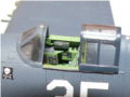 A plastic model of the Grumman F6F Hellcat aircraft - photo no 13.