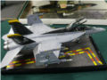 A plastic model of the F/A-18F Super Hornet aircraft made in 1:48 scale - photo no 2.