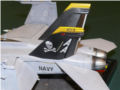 A plastic model of the F/A-18F Super Hornet aircraft made in 1:48 scale - photo no 4.