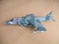 Link to photos of a plastic model of the AV-8B Harrier aircraft