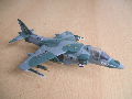 A plastic model of the AV-8B Harrier aircraft made in 1:72 scale - photo no 2.