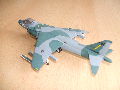 A plastic model of the AV-8B Harrier aircraft made in 1:72 scale - photo no 4.