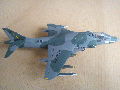 A plastic model of the AV-8B Harrier aircraft made in 1:72 scale - photo no 6.