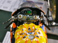 A plastic model of the Honda RC211V motorcycle made from the Tamiya kit - photo no 5.