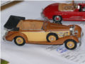 A plastic model of the Mercedes-Benz 540 K car - photo no 3.