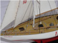 A plastic model of the Polish SY Polonez yacht - photo no 3.