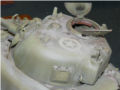 A plastic model of the American M4A1 Sherman tank - photo no 5.