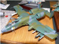 A plastic model of the A-10A Thunderbolt II aircraft made in 1:72 scale - photo no 1.