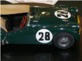 A plastic model of the Triumph Tr2 car - photo no 7.