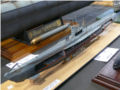 A plastic model of the German U-47 submarine - photo no 1.