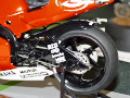 A plastic model of the Yamaha YZR500 motorcycle made from the Tamiya set - photo no 5.