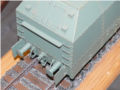 A plastic model of the Polish Tw1 armored locomotive - photo no 4.