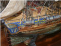 A wooden model of the British HMS Juno frigate from 1780 - photo no 3.