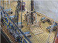 A wooden model of the British HMS Juno frigate from 1780 - photo no 11.