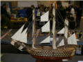 Link to photos of a wooden model of the Santisima Trinidad sailing ship