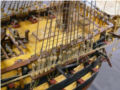 A wooden model of the Spanish Santisima Trinidad sailing ship of the line - photo no 11.