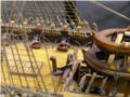 A wooden model of the Spanish Santisima Trinidad sailing ship of the line - photo no 12.