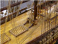 A wooden model of the Spanish Santisima Trinidad sailing ship of the line - photo no 13.