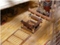 A wooden model of the Spanish Santisima Trinidad sailing ship of the line - photo no 16.