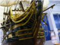 A wooden model of the Spanish Santisima Trinidad sailing ship of the line - photo no 18.