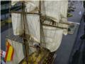 A wooden model of the Spanish Santisima Trinidad sailing ship of the line - photo no 22.