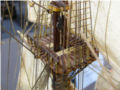 A wooden model of the Spanish Santisima Trinidad sailing ship of the line - photo no 23.