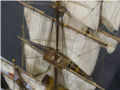 A wooden model of the Spanish Santisima Trinidad sailing ship of the line - photo no 24.