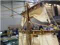 A wooden model of the Spanish Santisima Trinidad sailing ship of the line - photo no 27.